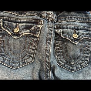 Pea in the pod true religion maternity boot cut jeans